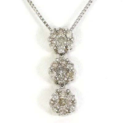 Pre-owned Unbranded (14k) Necklace () In White