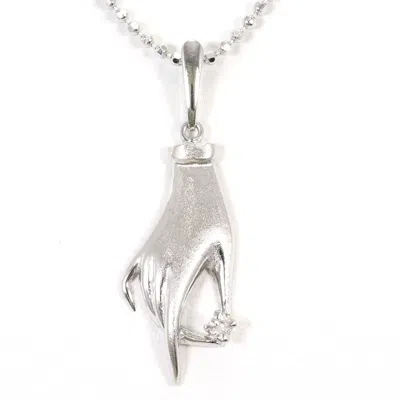 Pre-owned Unbranded (14k) Necklace () In White