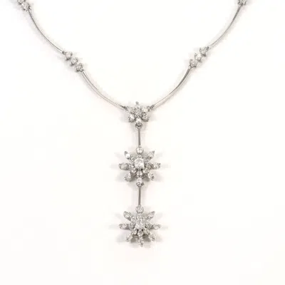 Pre-owned Unbranded (14k) Necklace () In White