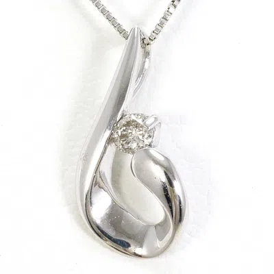 Pre-owned Unbranded (14k) Necklace () In White