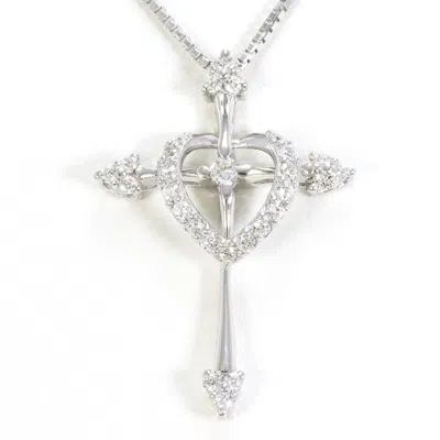 Pre-owned Unbranded (14k) Necklace () In White