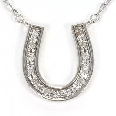 Pre-owned Unbranded (14k) Necklace () In White