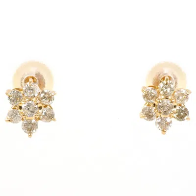 Pre-owned Unbranded (14k) Stud Earrings () In Gold