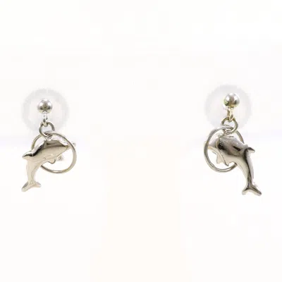 Pre-owned Unbranded (14k) Stud Earrings () In White