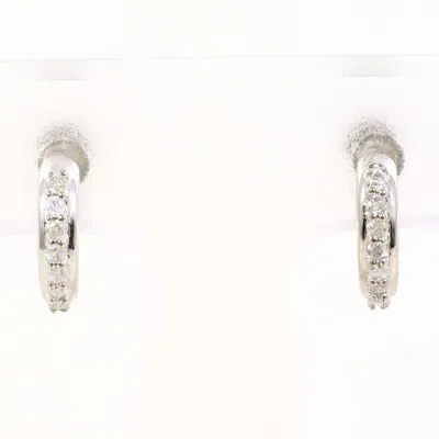 Pre-owned Unbranded (14k) Stud Earrings () In White