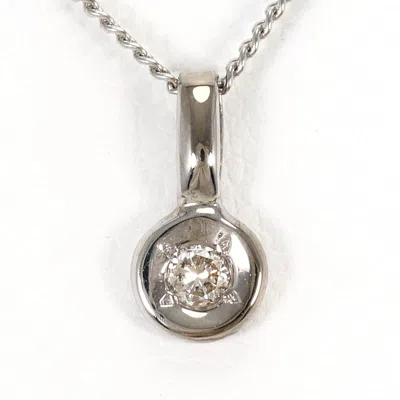 Pre-owned Unbranded (18k) (14k) Necklace () In White