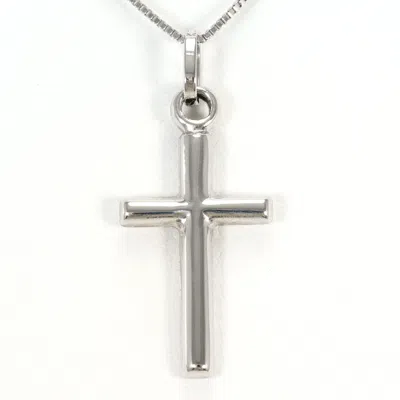 Pre-owned Unbranded (18k) (14k) Necklace () In White