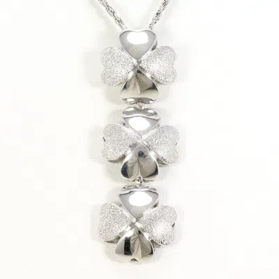 Pre-owned Unbranded (18k) (14k) Necklace () In White