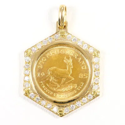 Pre-owned Unbranded (18k) (22k) Pendant () In Gold