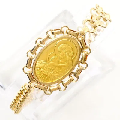 Pre-owned Unbranded (18k) (24k) Charm Bracelet () In Gold
