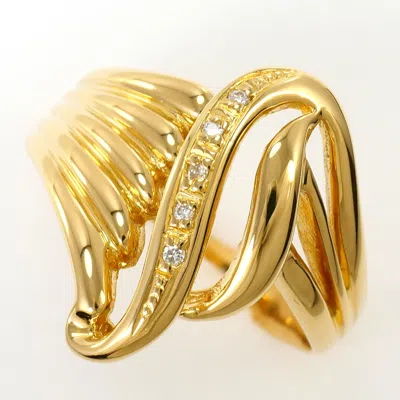 Pre-owned Unbranded (18k) Band Ring () In Gold