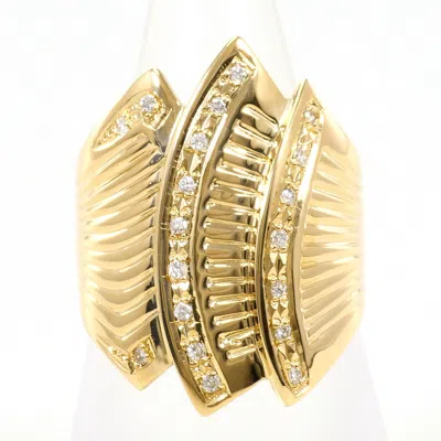 Pre-owned Unbranded (18k) Band Ring () In Gold