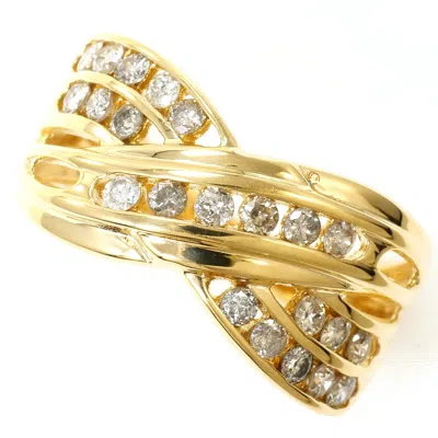 Pre-owned Unbranded (18k) Band Ring () In Gold