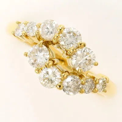 Pre-owned Unbranded (18k) Band Ring () In Gold