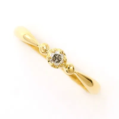Pre-owned Unbranded (18k) Band Ring () In Gold