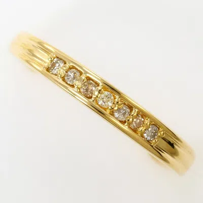 Pre-owned Unbranded (18k) Band Ring () In Gold