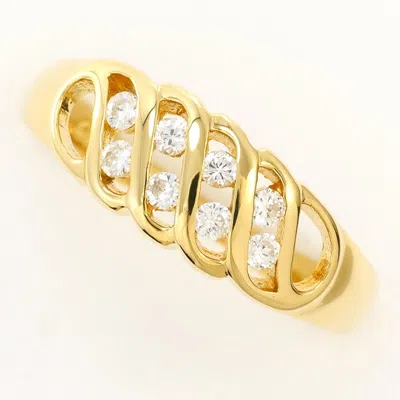 Pre-owned Unbranded (18k) Band Ring () In Gold