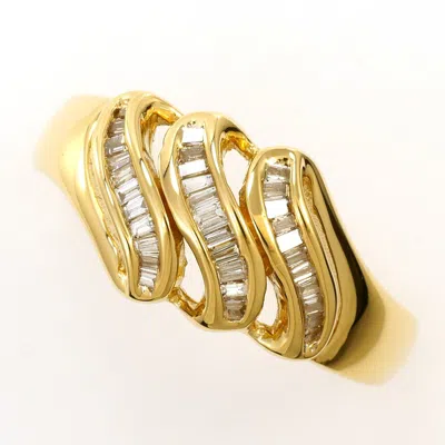 Pre-owned Unbranded (18k) Band Ring () In Gold