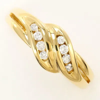 Pre-owned Unbranded (18k) Band Ring () In Gold