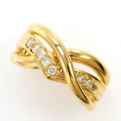 Pre-owned Unbranded (18k) Band Ring () In Gold