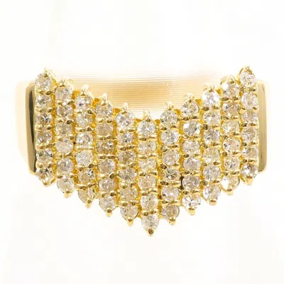 Pre-owned Unbranded (18k) Band Ring () In Gold