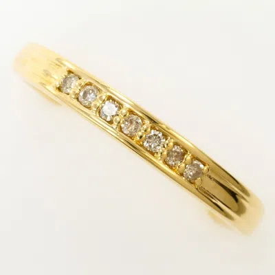 Pre-owned Unbranded (18k) Band Ring () In Gold