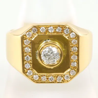 Pre-owned Unbranded (18k) Band Ring () In Gold
