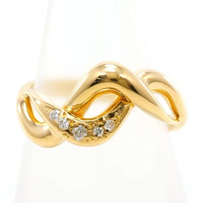 Pre-owned Unbranded (18k) Band Ring () In Gold