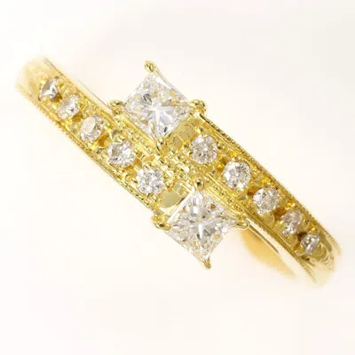 Pre-owned Unbranded (18k) Band Ring () In Gold