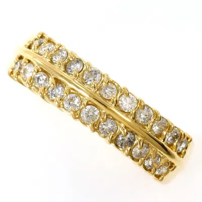 Pre-owned Unbranded (18k) Band Ring () In Gold