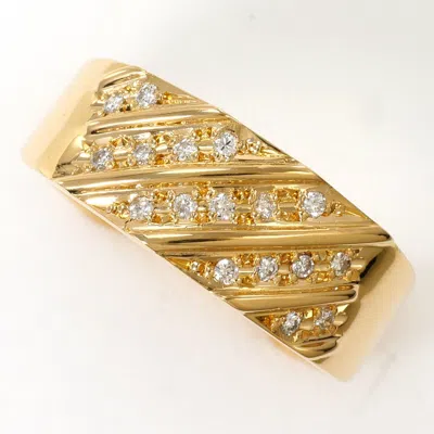 Pre-owned Unbranded (18k) Band Ring () In Gold