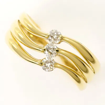 Pre-owned Unbranded (18k) Band Ring () In Gold