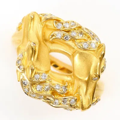 Pre-owned Unbranded (18k) Band Ring () In Gold