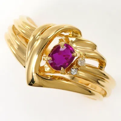 Pre-owned Unbranded (18k) Band Ring () In Gold