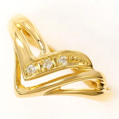 Pre-owned Unbranded (18k) Band Ring () In Gold