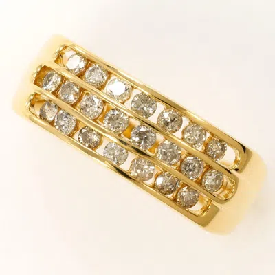 Pre-owned Unbranded (18k) Band Ring () In Gold