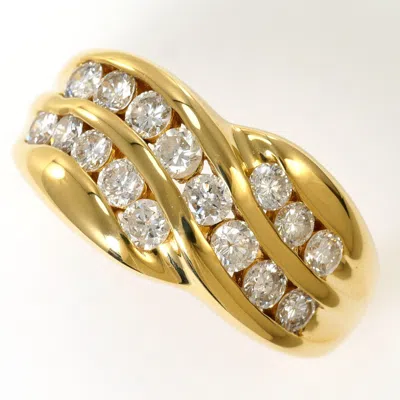 Pre-owned Unbranded (18k) Band Ring () In Gold