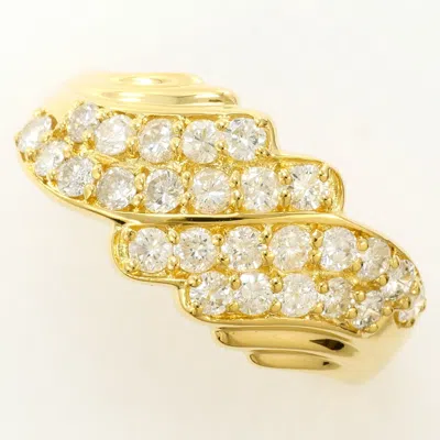 Pre-owned Unbranded (18k) Band Ring () In Gold