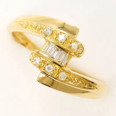 Pre-owned Unbranded (18k) Band Ring () In Gold