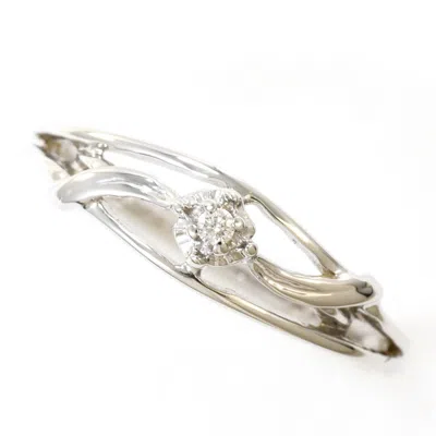 Pre-owned Unbranded (18k) Band Ring () In White