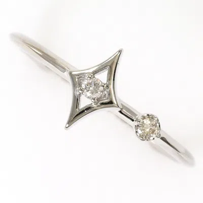 Pre-owned Unbranded (18k) Band Ring () In White