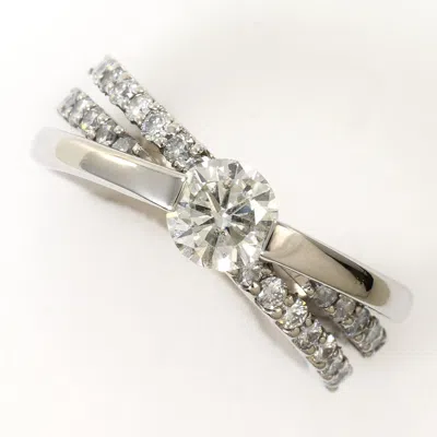 Pre-owned Unbranded (18k) Band Ring () In White