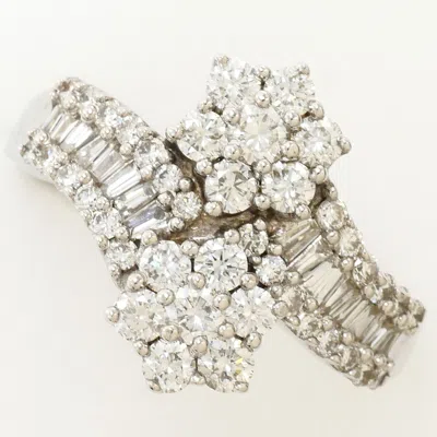 Pre-owned Unbranded (18k) Band Ring () In White