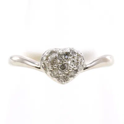 Pre-owned Unbranded (18k) Band Ring () In White
