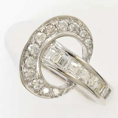 Pre-owned Unbranded (18k) Band Ring () In White