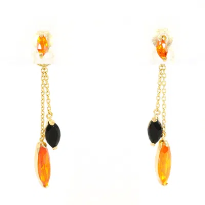 Pre-owned Unbranded (18k) Drop Earrings () In Gold