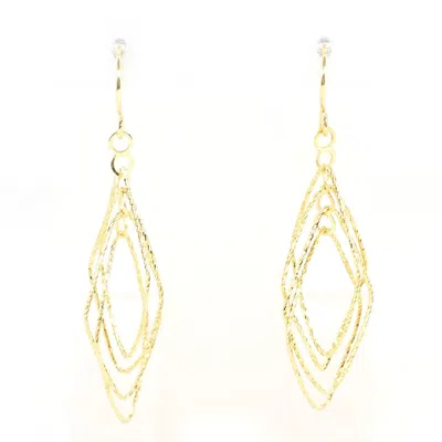 Pre-owned Unbranded (18k) Drop Earrings () In Gold