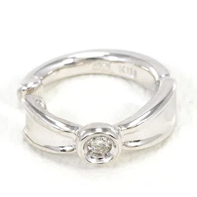 Pre-owned Unbranded (18k) Earcuff () In White