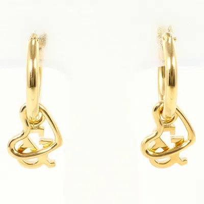 Pre-owned Unbranded (18k) Hoop Earrings () In Gold