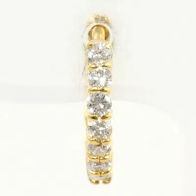 Pre-owned Unbranded (18k) Hoop Earrings () In Gold